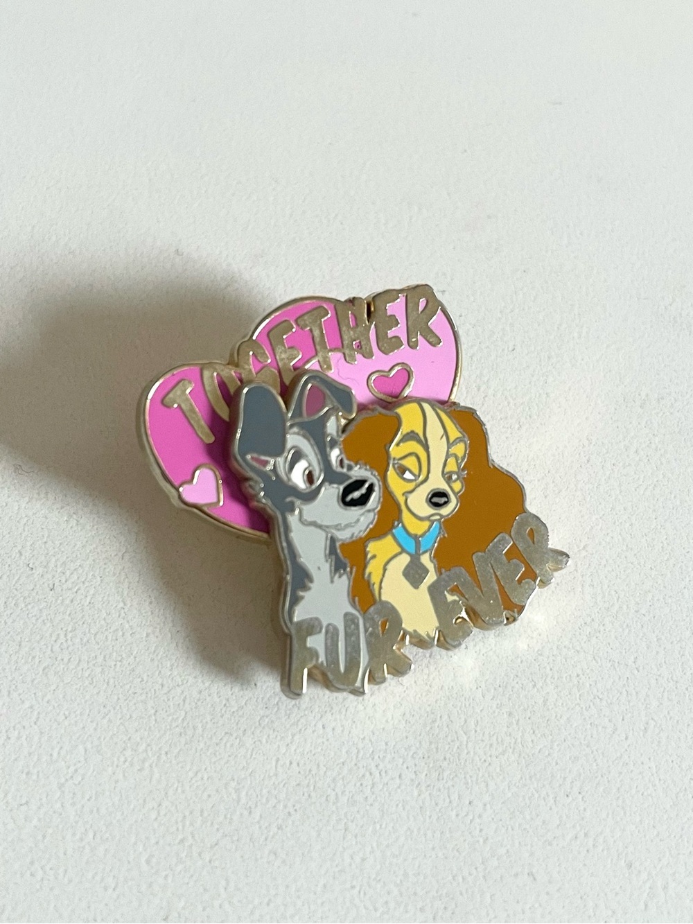 Lady and the Tramp: Together Fur Ever Pin